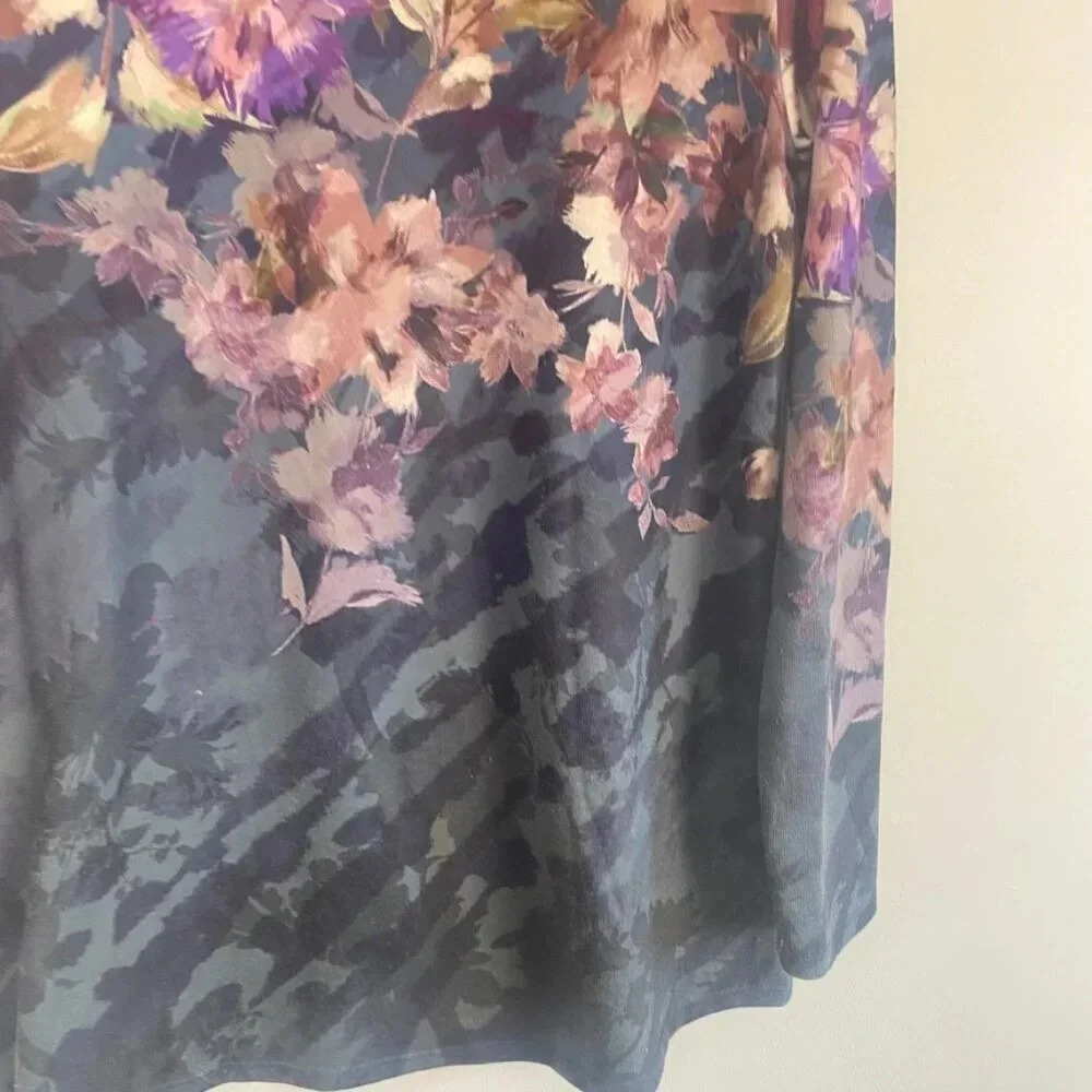 Soft Surroundings Floral Tunic Top - Picture 9 of 10